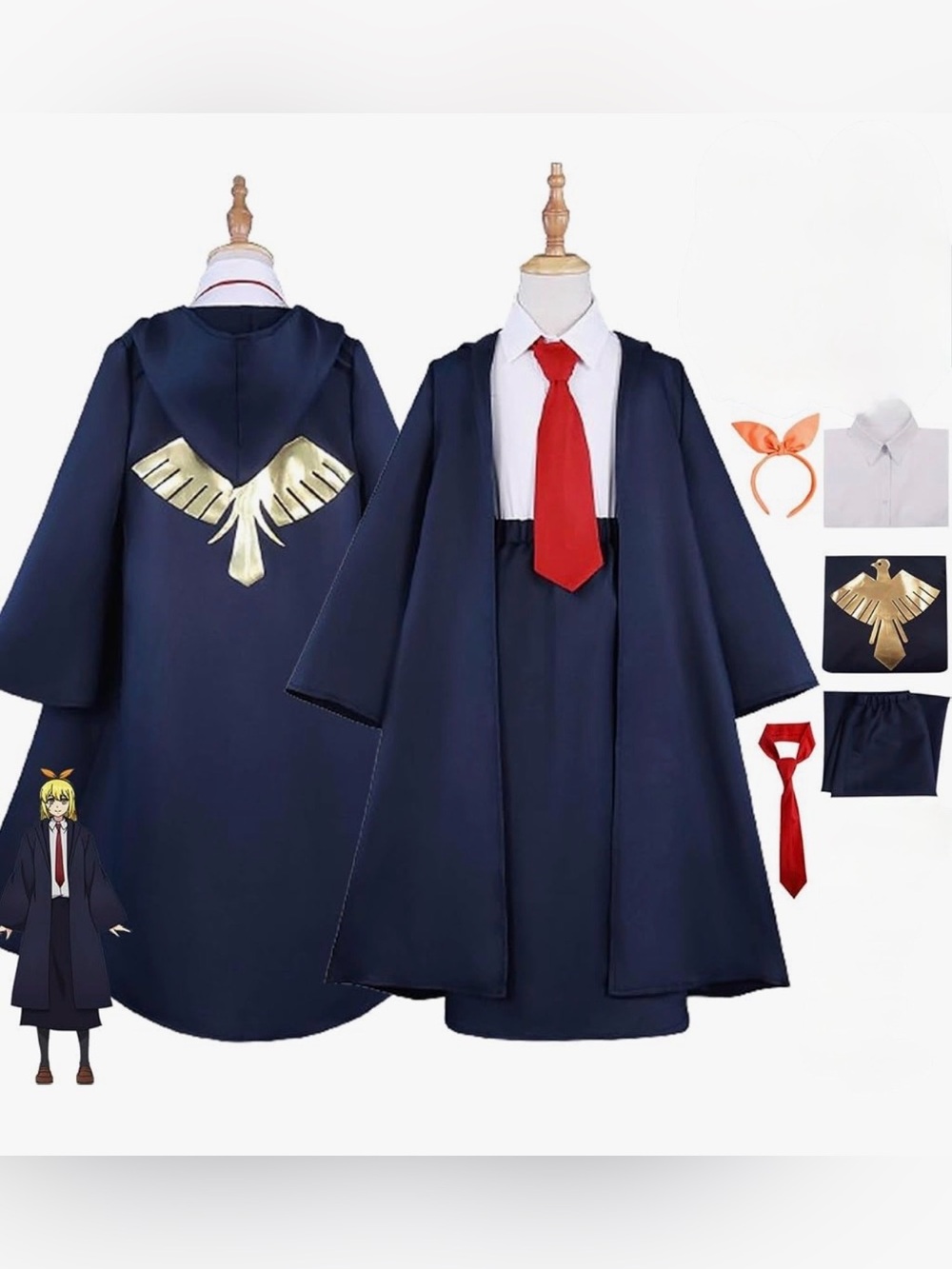 Kids Mashle Magic Muscles Lemon Cosplay Halloween Costume Adler School Uniform